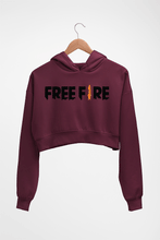 Load image into Gallery viewer, Free Fire Crop HOODIE FOR WOMEN
