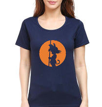 Load image into Gallery viewer, Dragon Ball T-Shirt for Women-Navy Blue-Ektarfa.online
