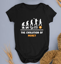 Load image into Gallery viewer, Bitcoin Crypto Money Kids Romper For Baby Boy/Girl-Black-Ektarfa.online
