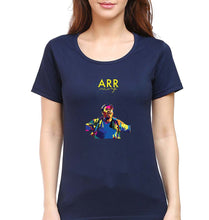 Load image into Gallery viewer, A. R. Rahman T-Shirt for Women-Navy Blue-Ektarfa.online
