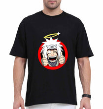 Load image into Gallery viewer, Jiraiya Oversized T-Shirt for Men-Black-Ektarfa.online
