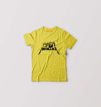 Load image into Gallery viewer, Metallica Kids T-Shirt for Boy/Girl-Yellow-Ektarfa.online
