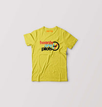 Load image into Gallery viewer, Twenty one pilots Kids T-Shirt for Boy/Girl-Yellow-Ektarfa.online
