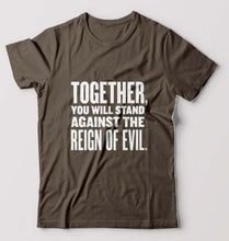 Load image into Gallery viewer, Reign-of-evil T-Shirt for Men-Olive Green-Ektarfa.online
