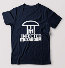 Load image into Gallery viewer, Infected Mushroom T-Shirt for Men-Petrol Blue-Ektarfa.online

