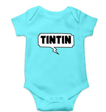 Load image into Gallery viewer, Tintin Kids Romper For Baby Boy/Girl-Sky Blue-Ektarfa.online

