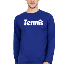Load image into Gallery viewer, Tennis Full Sleeves T-Shirt for Men-Royal Blue-Ektarfa.online
