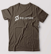 Load image into Gallery viewer, Peloton T-Shirt for Men-S(38 Inches)-Olive Green-Ektarfa.online
