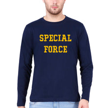 Load image into Gallery viewer, Special Force Full Sleeves T-Shirt for Men-Navy Blue-Ektarfa.online

