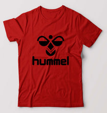 Load image into Gallery viewer, Hummel T-Shirt for Men-S(38 Inches)-Red-Ektarfa.online
