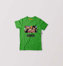 Load image into Gallery viewer, One Piece Kids T-Shirt for Boy/Girl-Flag Green-Ektarfa.online
