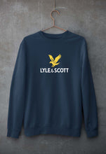 Load image into Gallery viewer, Lyle &amp; Scott Unisex Sweatshirt for Men/Women-Navy Blue-Ektarfa.online
