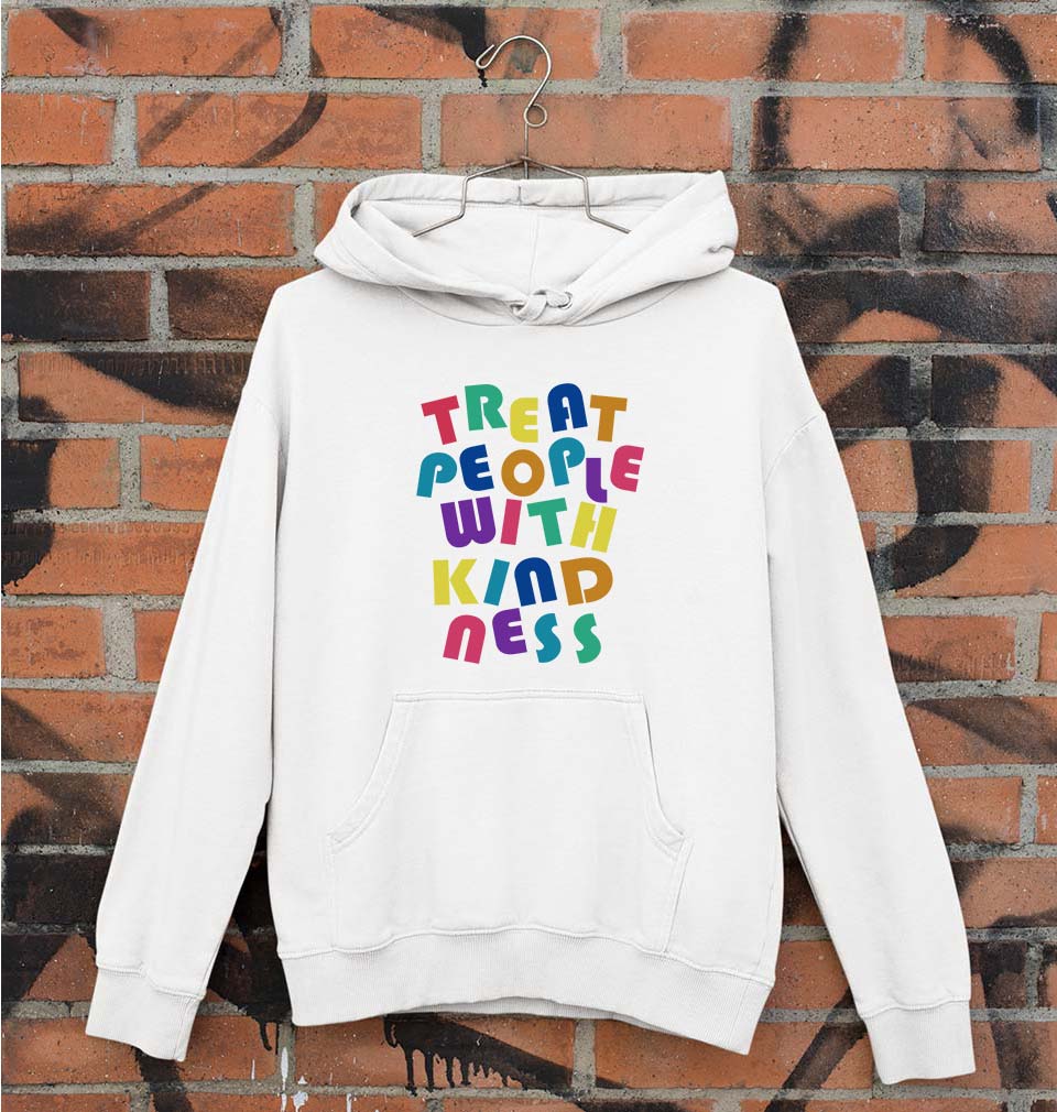 treat people.with kindness harry styles Unisex Hoodie for Men/Women-S(40 Inches)-White-Ektarfa.online