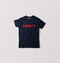 Load image into Gallery viewer, Liberty Kids T-Shirt for Boy/Girl-0-1 Year(20 Inches)-Navy Blue-Ektarfa.online
