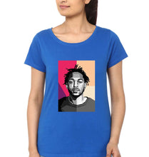 Load image into Gallery viewer, Kendrick Lamar T-Shirt for Women-Royal Blue-Ektarfa.online
