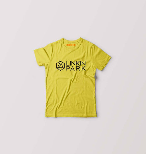 Linkin Park Kids T-Shirt for Boy/Girl-Yellow-Ektarfa.online