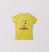 Load image into Gallery viewer, Peanuts Snoopy Kids T-Shirt for Boy/Girl-Yellow-Ektarfa.online
