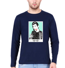 Load image into Gallery viewer, Arctic Monkeys Full Sleeves T-Shirt for Men-Navy Blue-Ektarfa.online

