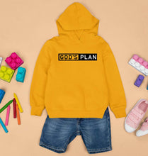 Load image into Gallery viewer, God&#39;s plan Kids Hoodie for Boy/Girl-1-2 Years(24 Inches)-Mustard Yellow-Ektarfa.online
