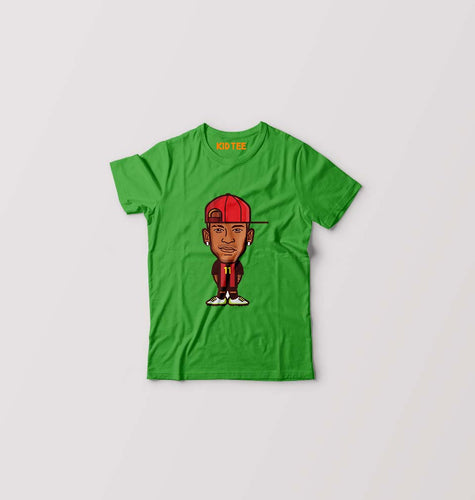 Neymar Kids T-Shirt for Boy/Girl-0-1 Year(20 Inches)-Flag Green-Ektarfa.online
