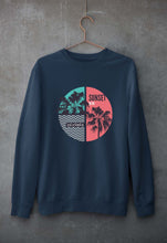 Load image into Gallery viewer, Sunset California Unisex Sweatshirt for Men/Women-S(40 Inches)-Navy Blue-Ektarfa.online
