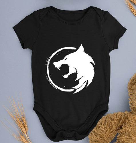 The Witcher Kids Romper For Baby Boy/Girl-Black-Ektarfa.online