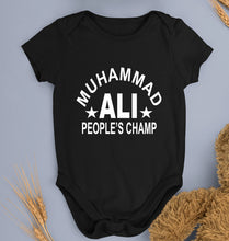 Load image into Gallery viewer, Muhammad Ali Kids Romper For Baby Boy/Girl-0-5 Months(18 Inches)-Black-Ektarfa.online
