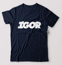 Load image into Gallery viewer, Igor T-Shirt for Men-Navy Blue-Ektarfa.online
