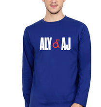 Load image into Gallery viewer, Aly &amp; AJ Full Sleeves T-Shirt for Men-Royal Blue-Ektarfa.online
