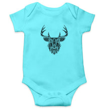 Load image into Gallery viewer, ETHINIC_DEER Kids Romper For Baby Boy/Girl-0-5 Months(18 Inches)-Sky Blue-Ektarfa.online
