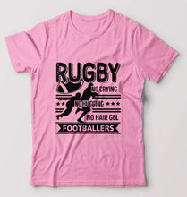 Load image into Gallery viewer, Rugby T-Shirt for Men-Light Baby Pink-Ektarfa.online
