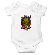 Load image into Gallery viewer, TMNT Kids Romper Kids Romper For Baby Boy/Girl-0-5 Months(18 Inches)-White-Ektarfa.online
