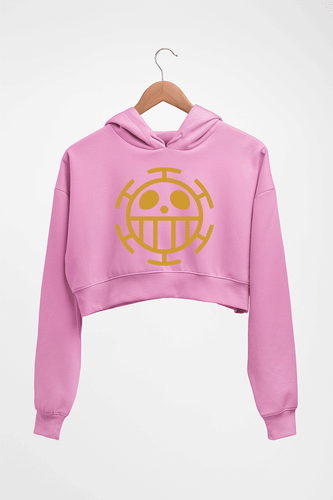 One Piece Crop HOODIE FOR WOMEN-Light Baby Pink-Ektarfa.online