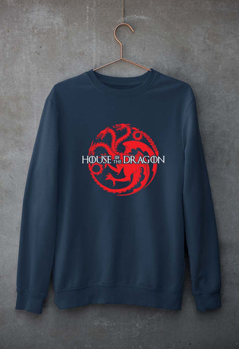 House of the Dragon Unisex Sweatshirt for Men/Women-Navy Blue-Ektarfa.online