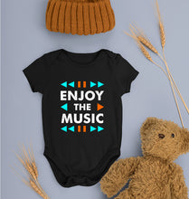 Load image into Gallery viewer, Music Kids Romper For Baby Boy/Girl-0-5 Months(18 Inches)-Black-Ektarfa.online
