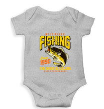 Load image into Gallery viewer, Fishing Kids Romper For Baby Boy/Girl-0-5 Months(18 Inches)-Grey-Ektarfa.online
