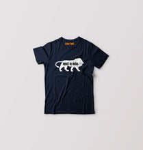 Load image into Gallery viewer, Make in India Kids T-Shirt for Boy/Girl-Navy Blue-Ektarfa.online
