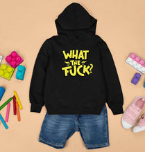 Load image into Gallery viewer, What The Fuck Kids Hoodie for Boy/Girl-0-1 Year(22 Inches)-Black-Ektarfa.online
