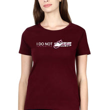 Load image into Gallery viewer, Gym My Life T-Shirt for Women-XS(32 Inches)-Maroon-Ektarfa.online

