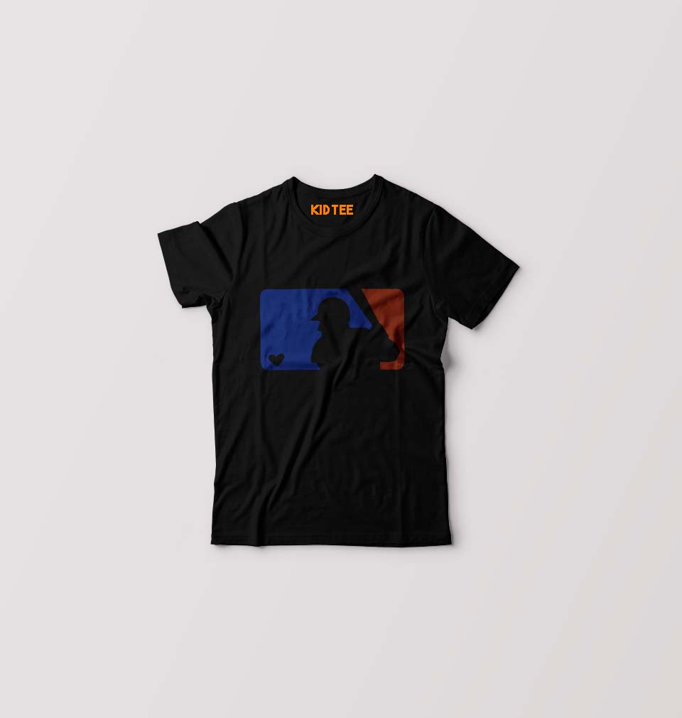Baseball T-Shirt for Boy/Girl-Black-Ektarfa.online