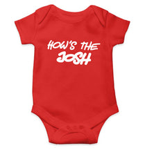 Load image into Gallery viewer, How&#39;s The Josh Kids Romper For Baby Boy/Girl-0-5 Months(18 Inches)-Red-Ektarfa.online
