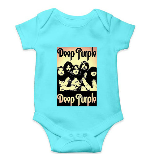 Deep Purple Kids Romper For Baby Boy/Girl-0-5 Months(18 Inches)-Sky Blue-Ektarfa.online