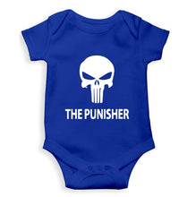 Load image into Gallery viewer, Punisher Kids Romper For Baby Boy/Girl-0-5 Months(18 Inches)-Royal Blue-Ektarfa.online
