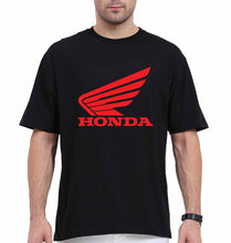 Load image into Gallery viewer, Honda Oversized T-Shirt for Men-Black-Ektarfa.online
