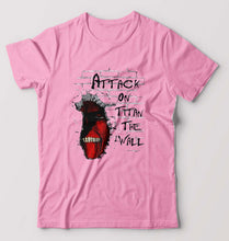 Load image into Gallery viewer, Attack on Titan T-Shirt for Men-Light Baby Pink-Ektarfa.online
