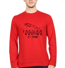 Load image into Gallery viewer, Jaguar Full Sleeves T-Shirt for Men-Red-Ektarfa.online
