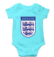 Load image into Gallery viewer, England Football Kids Romper For Baby Boy/Girl-0-5 Months(18 Inches)-Sky Blue-Ektarfa.online
