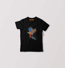 Load image into Gallery viewer, Parrot Kids T-Shirt for Boy/Girl-Black-Ektarfa.online

