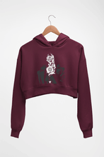 Load image into Gallery viewer, Alucard Crop HOODIE FOR WOMEN-Maroon-Ektarfa.online
