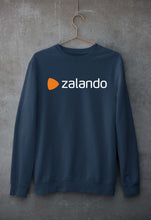 Load image into Gallery viewer, Zalando Unisex Sweatshirt for Men/Women-S(40 Inches)-Navy Blue-Ektarfa.online
